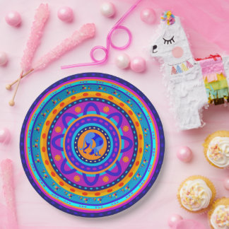 Assiettes En Carton Weimaraner & Bunnies