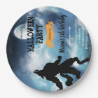 Werewolf à l'invitation d'anniversaire d'halloween