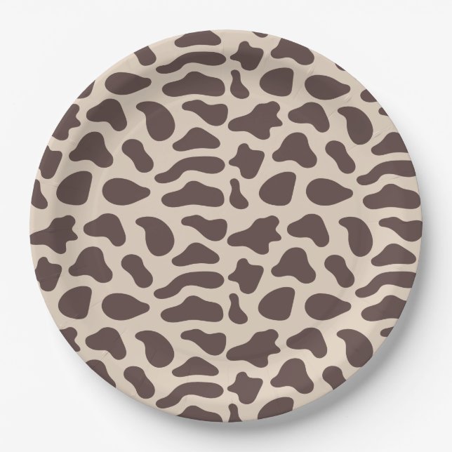 Assiettes En Carton Western Cowboy Premier Rodeo Boys Anniversaire (Devant)