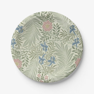 Assiettes En Carton William Morris Larkspur Fond d'écran floral