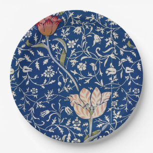 Assiettes En Carton William Morris Motif Medway