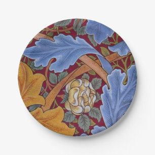 Assiettes En Carton William Morris St. James Vintage Floral Design