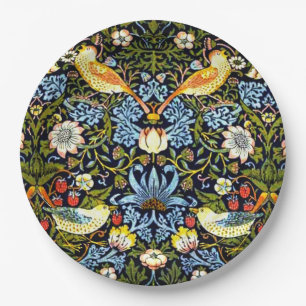 Assiettes En Carton William Morris - Thief aux fraises