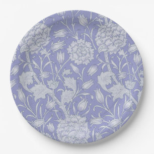 Assiettes En Carton William Morris - Tulipes sauvages Purple Floral