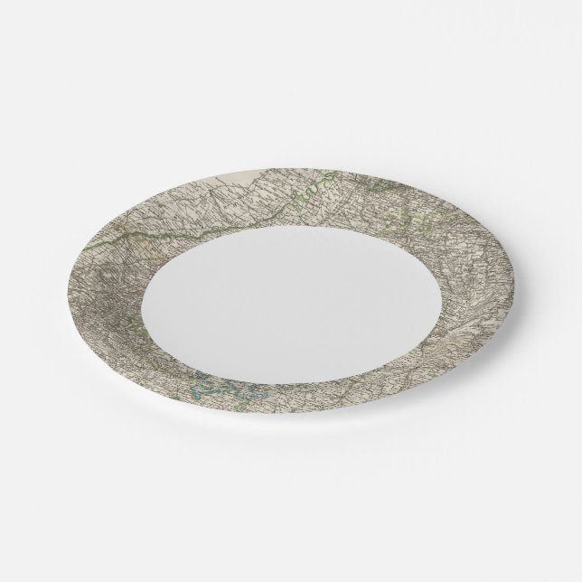 Assiettes En Carton Wurtemberg, Baden (Angle)