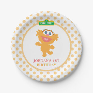 Assiettes En Carton Zoe Baby Birthday