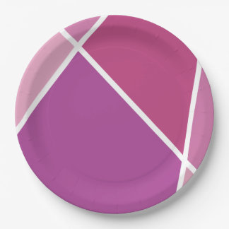 Assiettes en papier Collection de couleurs JanaiCr
