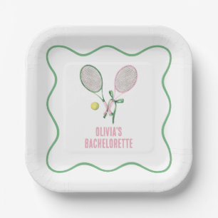 Assiettes en papier enterrement de vie de jeune fi
