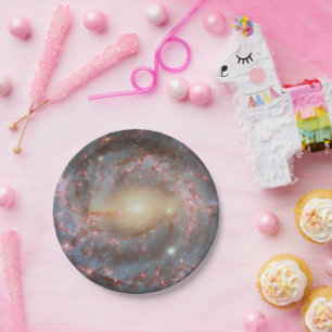 Assiettes en papier Galaxie spirale 