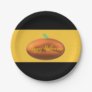 Assiettes en papier Halloween