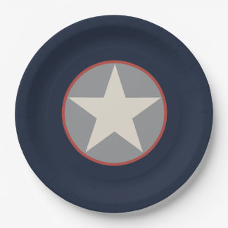 Assiettes en Papier pour Adieu Militaire Duty Call