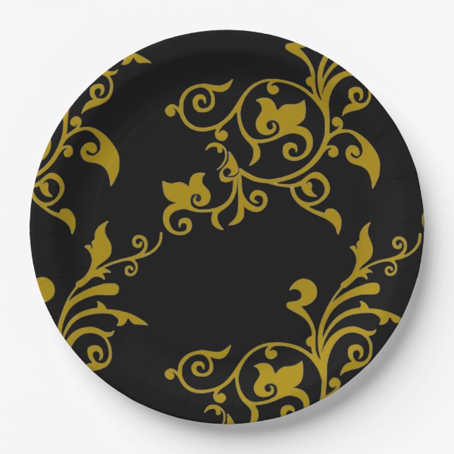 Assiettes en papier pour fête personnalisées 🎉🍽  (Devant)