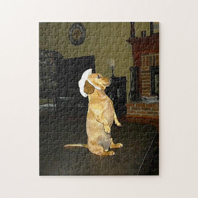 Assis Pretty Dachshund Puzzle (Vertical)