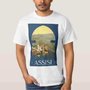 Assisi Travel Poster T-Shirt