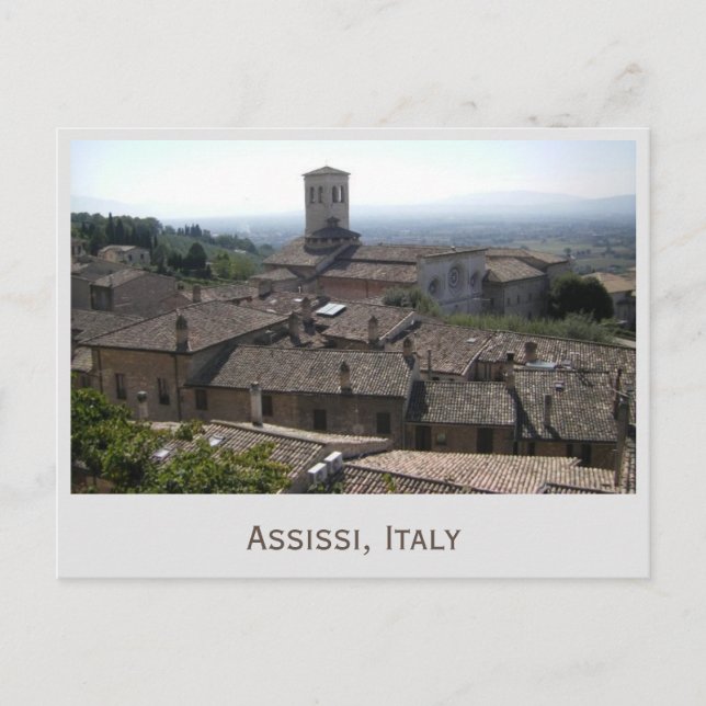 Assissi, Italy Photo Postcard (Front)