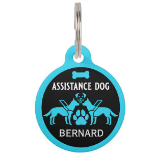 Assistance Dog Gifts Pet Tag