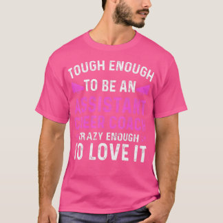 Assistant cheer coach Cheerleading Cheerleader App T-Shirt