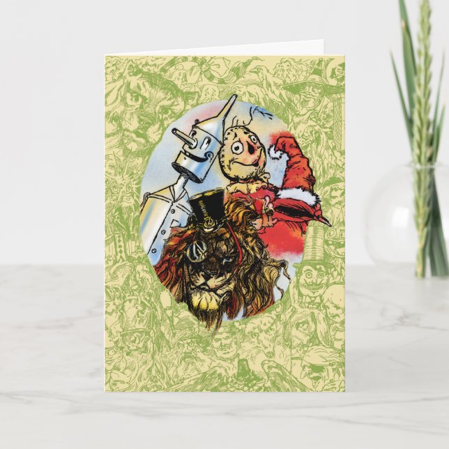 ASSISTANT CLASSIQUE DE LA CARTE DE NOËL OZ (Devant)