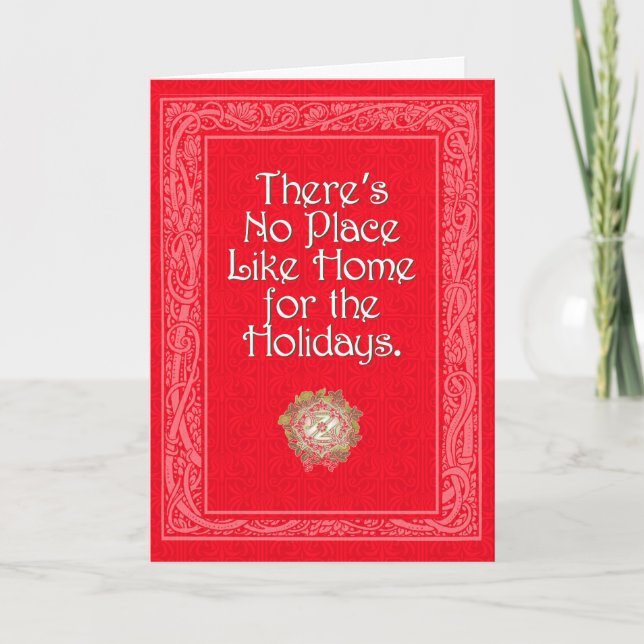 ASSISTANT CLASSIQUE DE LA CARTE DE NOËL OZ (Devant)