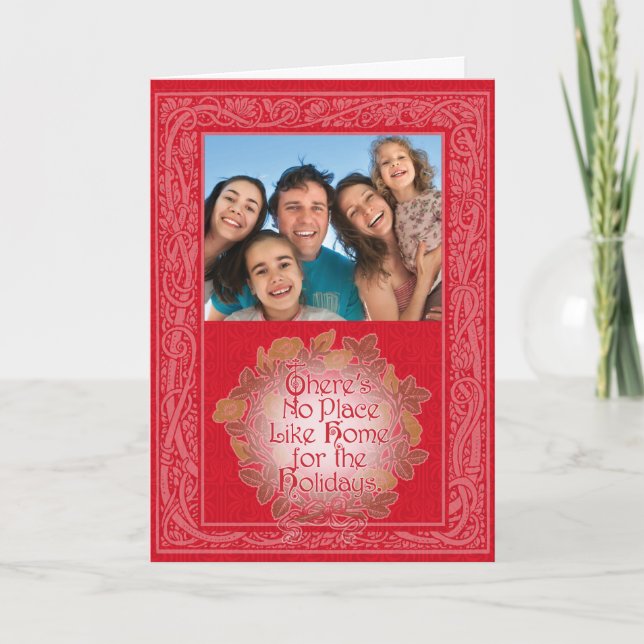 Assistant classique de la carte de Noël Oz RED (Devant)