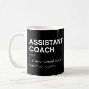 Assistant Coach Funny Instructor Definition Coffee Mug