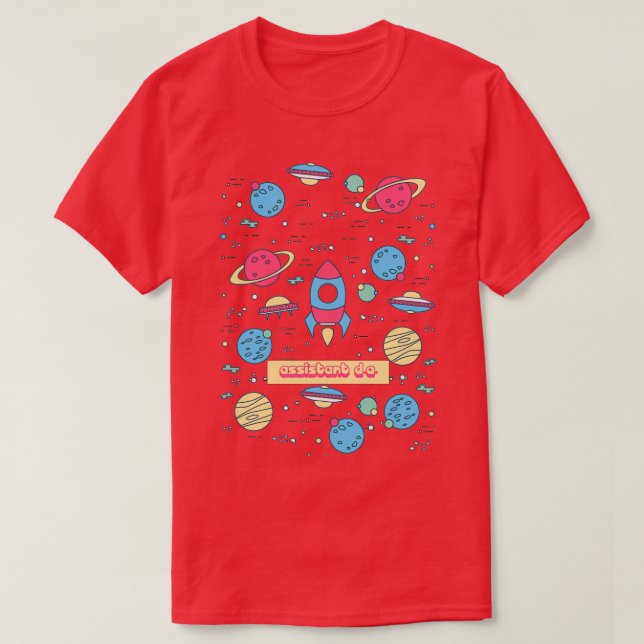 ASSISTANT DA 3 T-Shirt (Design Front)