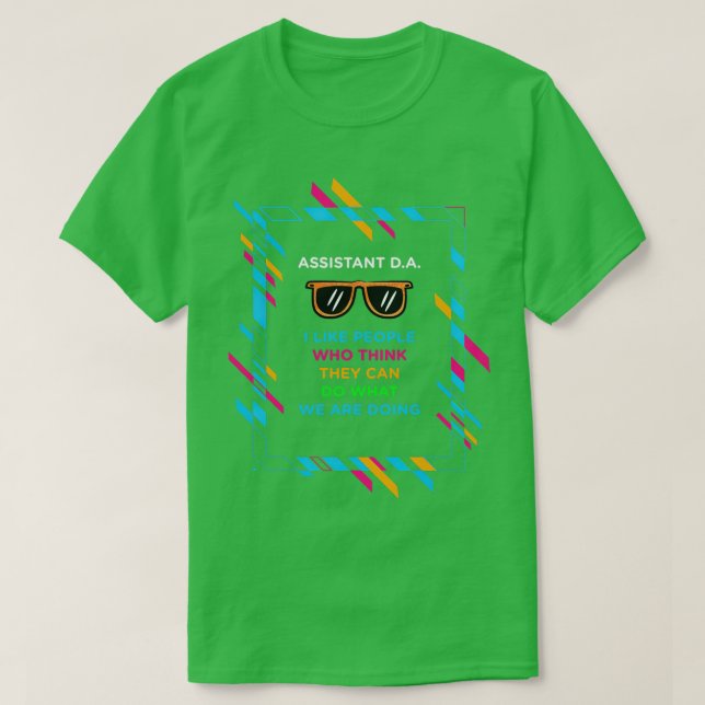 ASSISTANT DA T-Shirt (Design Front)