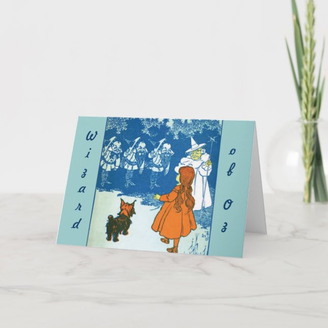 Assistant de la carte de voeux Oz (Devant)