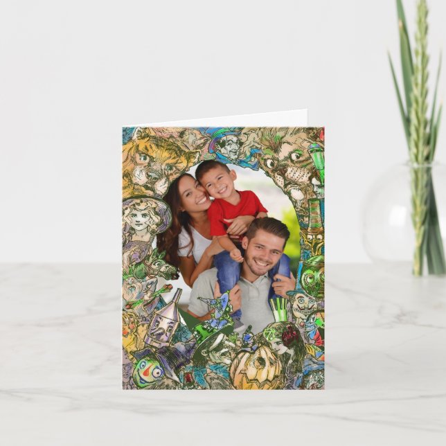 ASSISTANT DE LA FAMILLE OZ CARTE DE NOËL + VOTRE P (Devant)