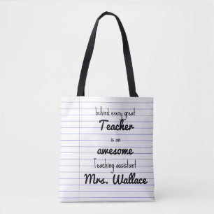 assistant d'enseignement de sac fourre-tout à aid