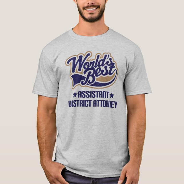 Assistant District Attorney T-shirt Tee (Front)