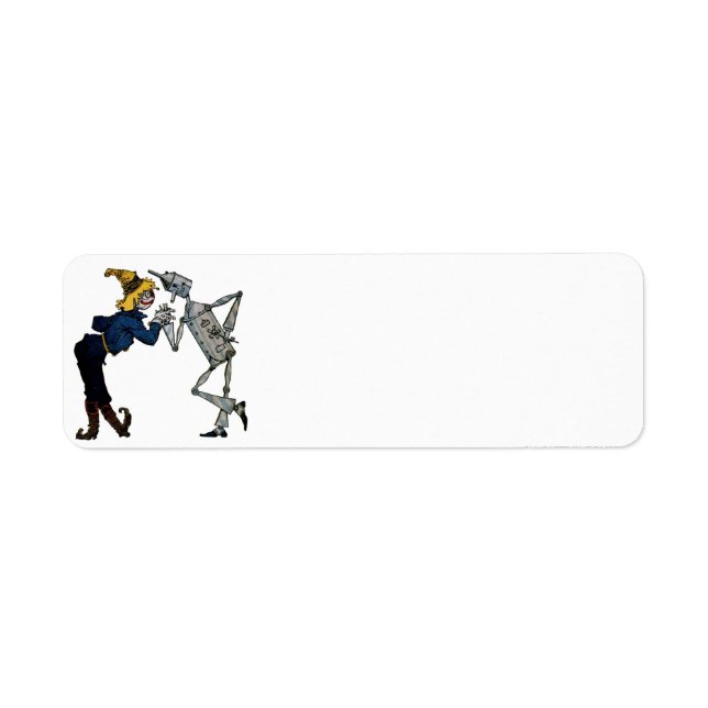 Assistant du Étiquette de adresse Oz (Devant)