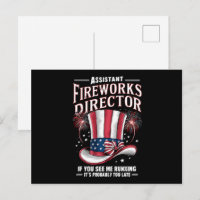 Assistant Fireworks Director USA 4th Of July