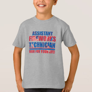 Assistant fireworks technician funny 4th of july T-Shirt