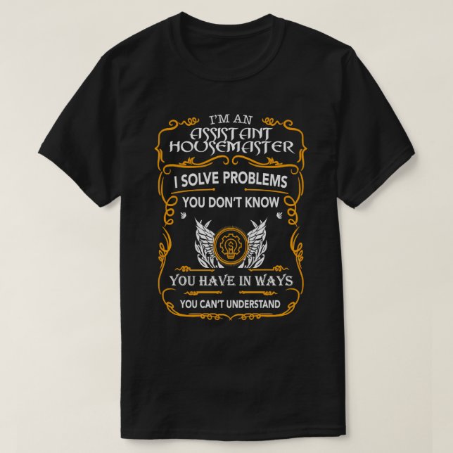 ASSISTANT HOUSEMASTER Classic TShirt (Design devant)