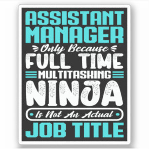 Assistant Manager Job Title professional work Gift