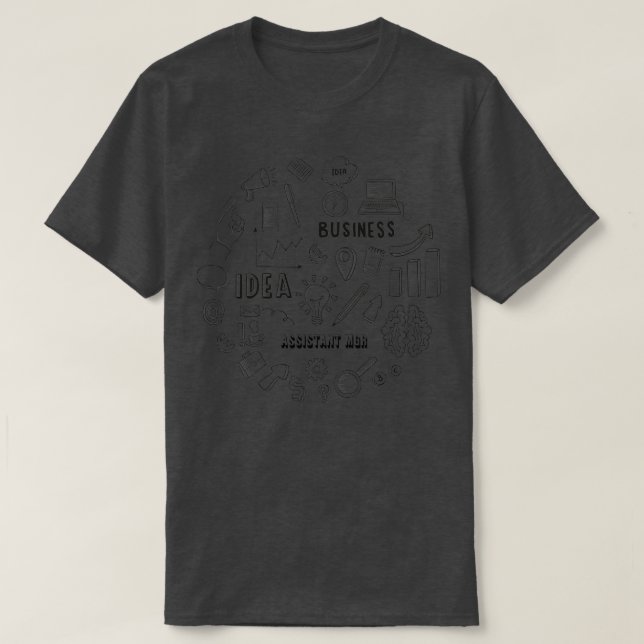 ASSISTANT MGR 3 T-Shirt (Design Front)