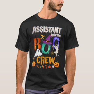 Assistant Principal Boo Crew Teacher Student Hall T-Shirt