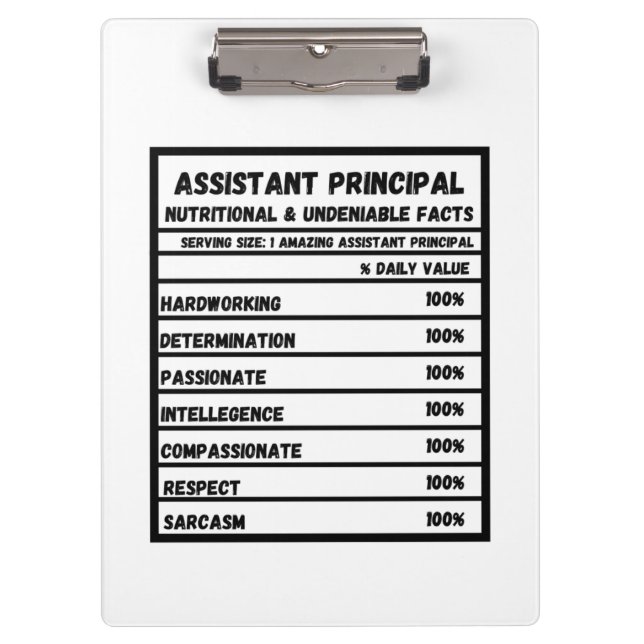 Assistant Principal   Clipboard (Front)