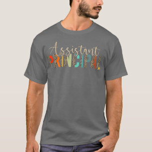Assistant Principal Funny Job Title School Worker T-Shirt