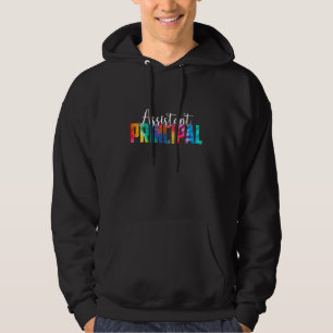 Assistant Principal Job Title School Worker Tie D Hoodie