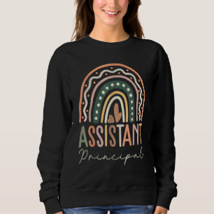Assistant Principal Job Title School Worker Vinta Sweatshirt