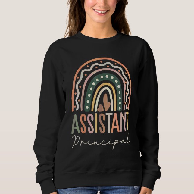 Assistant Principal  Job Title School Worker Vinta Sweatshirt (Front)