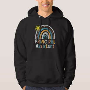 Assistant Principal Rainbow  Job Title School Work Hoodie