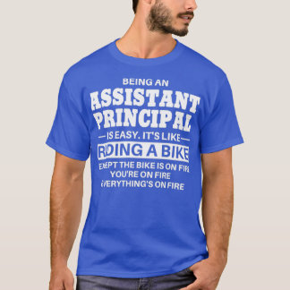 Assistant Principal Riding A Bike Classic TShirt