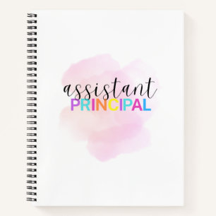 Assistant Principal Spiral Notebook