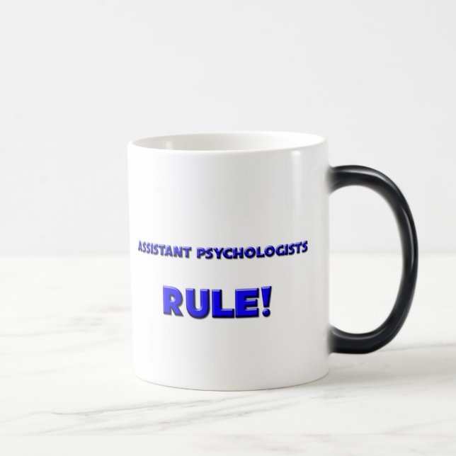 Assistant Psychologists Rule! Magic Mug (Right)