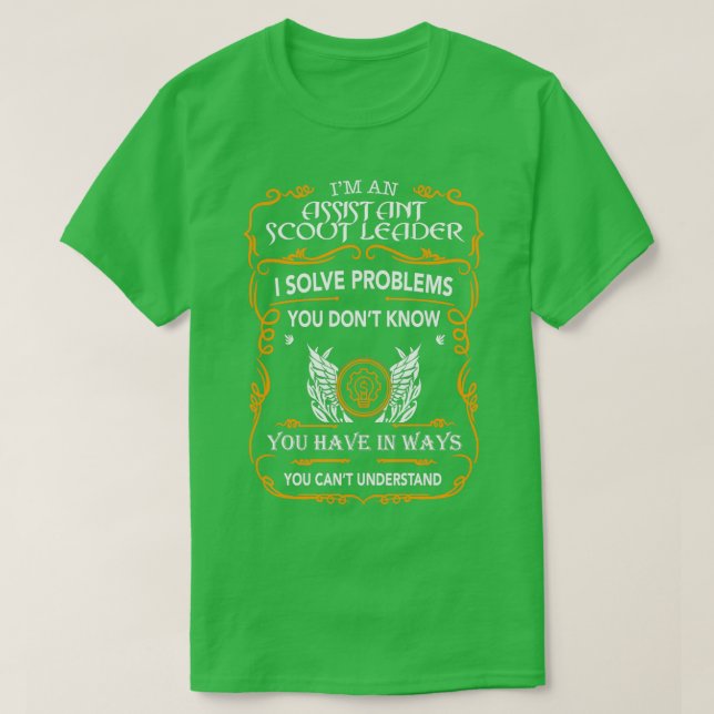 ASSISTANT SCOUT LEADER T-Shirt (Design Front)
