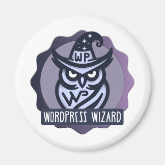 Assistant Site Web Badge Magnet