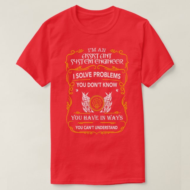 ASSISTANT SYSTEM ENGINEER Classic TShirt (Design Front)